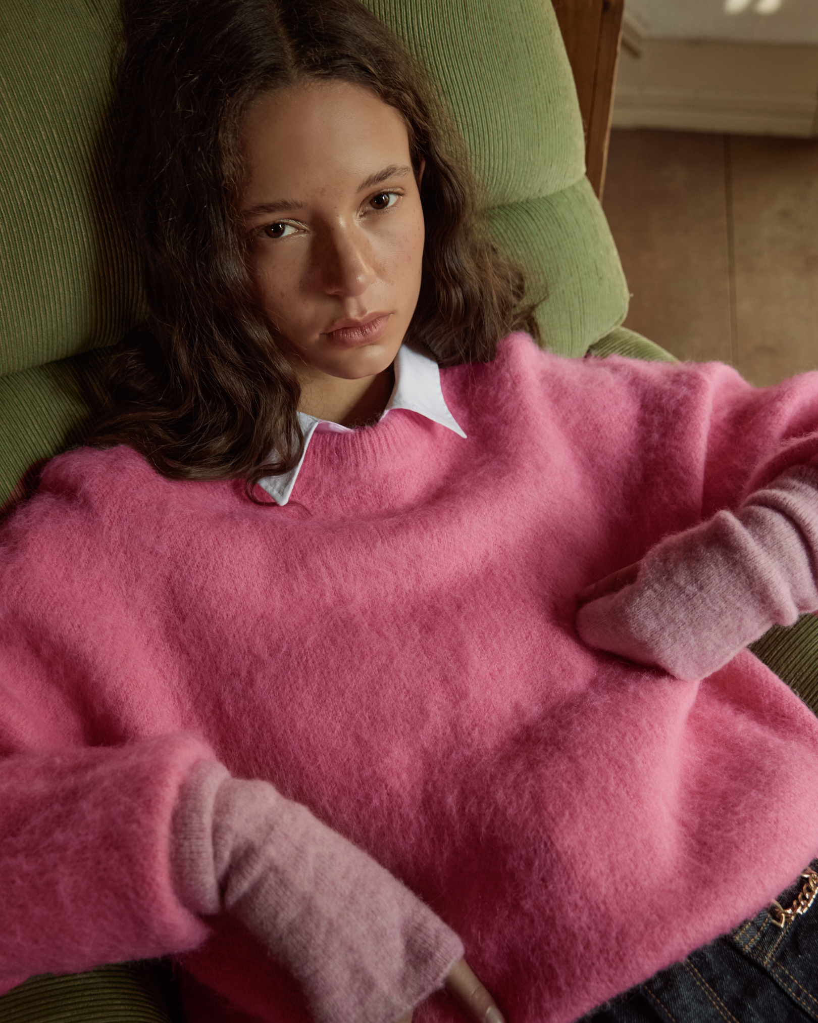 Knit sweater - Pink Mousse