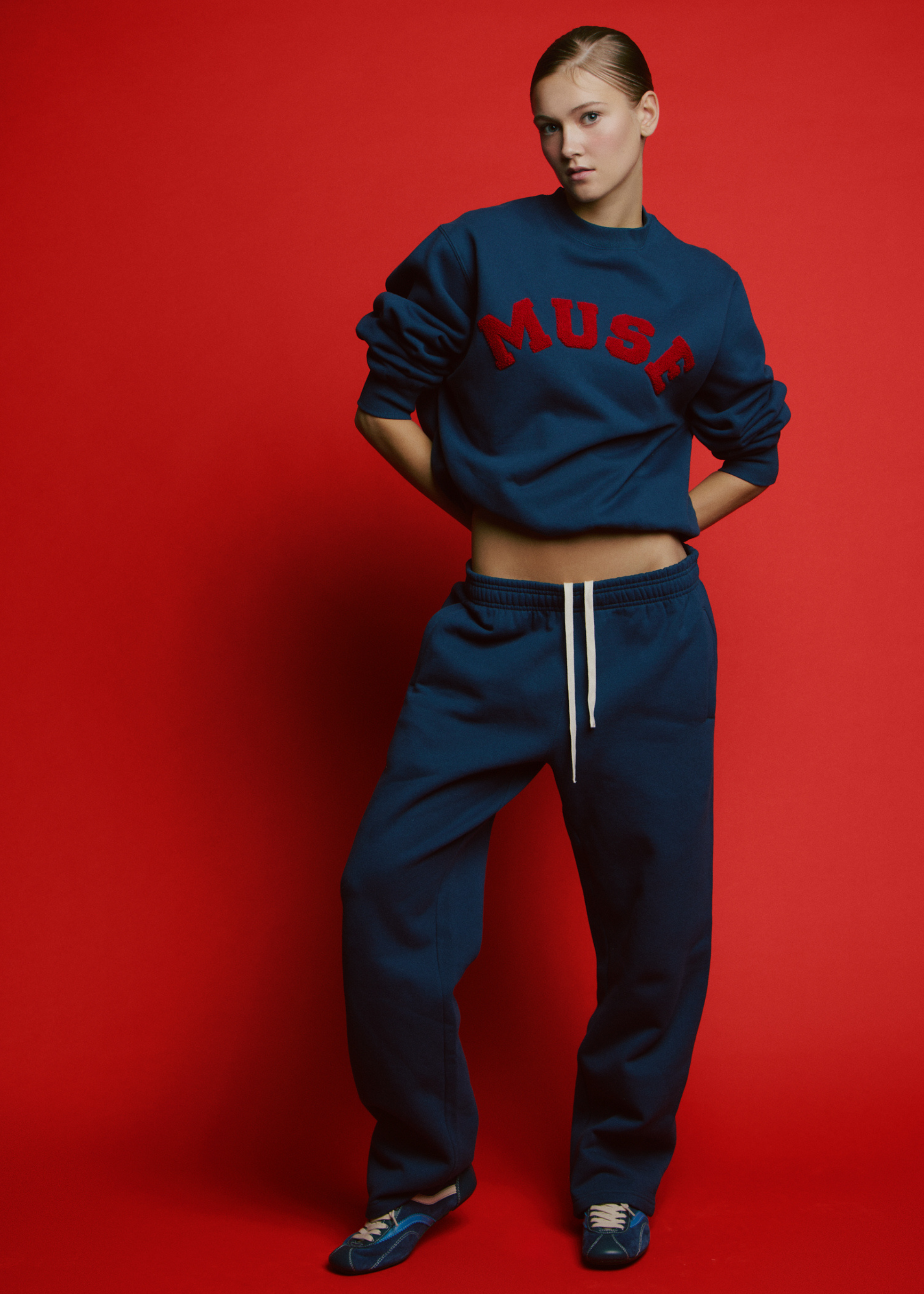 Heavyweight Straight Joggers - Aspen