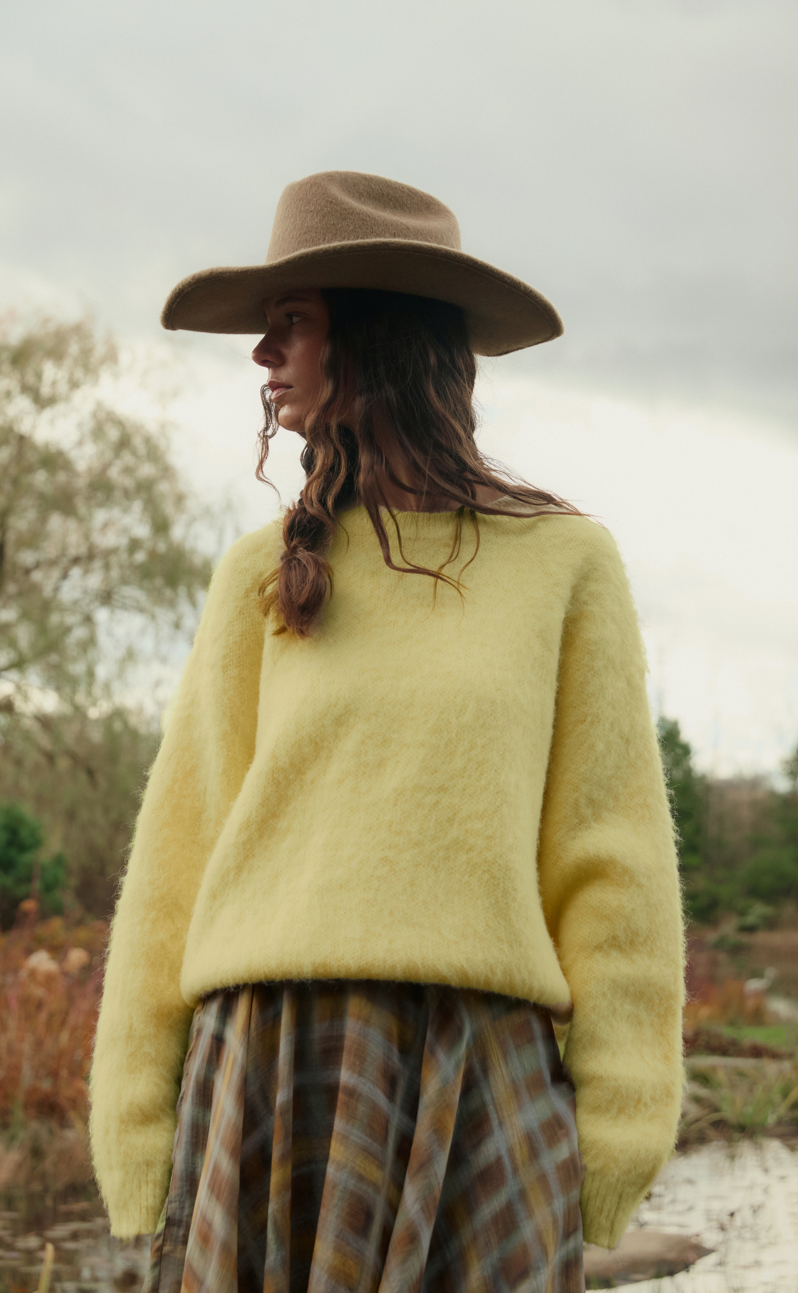 Knit sweater - Custard Butter