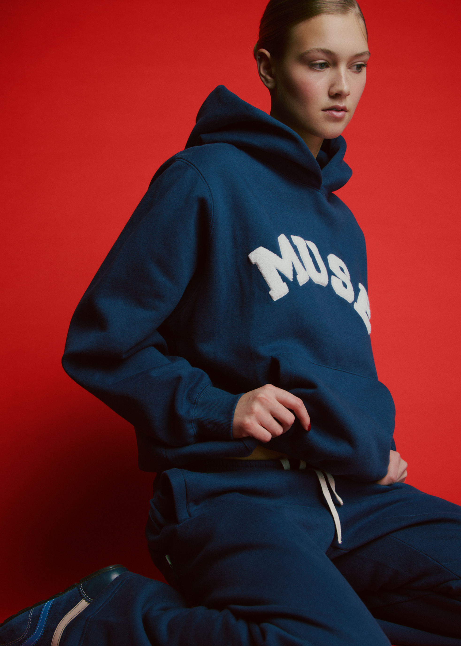 Heavyweight Chenille Hoodie - Aspen