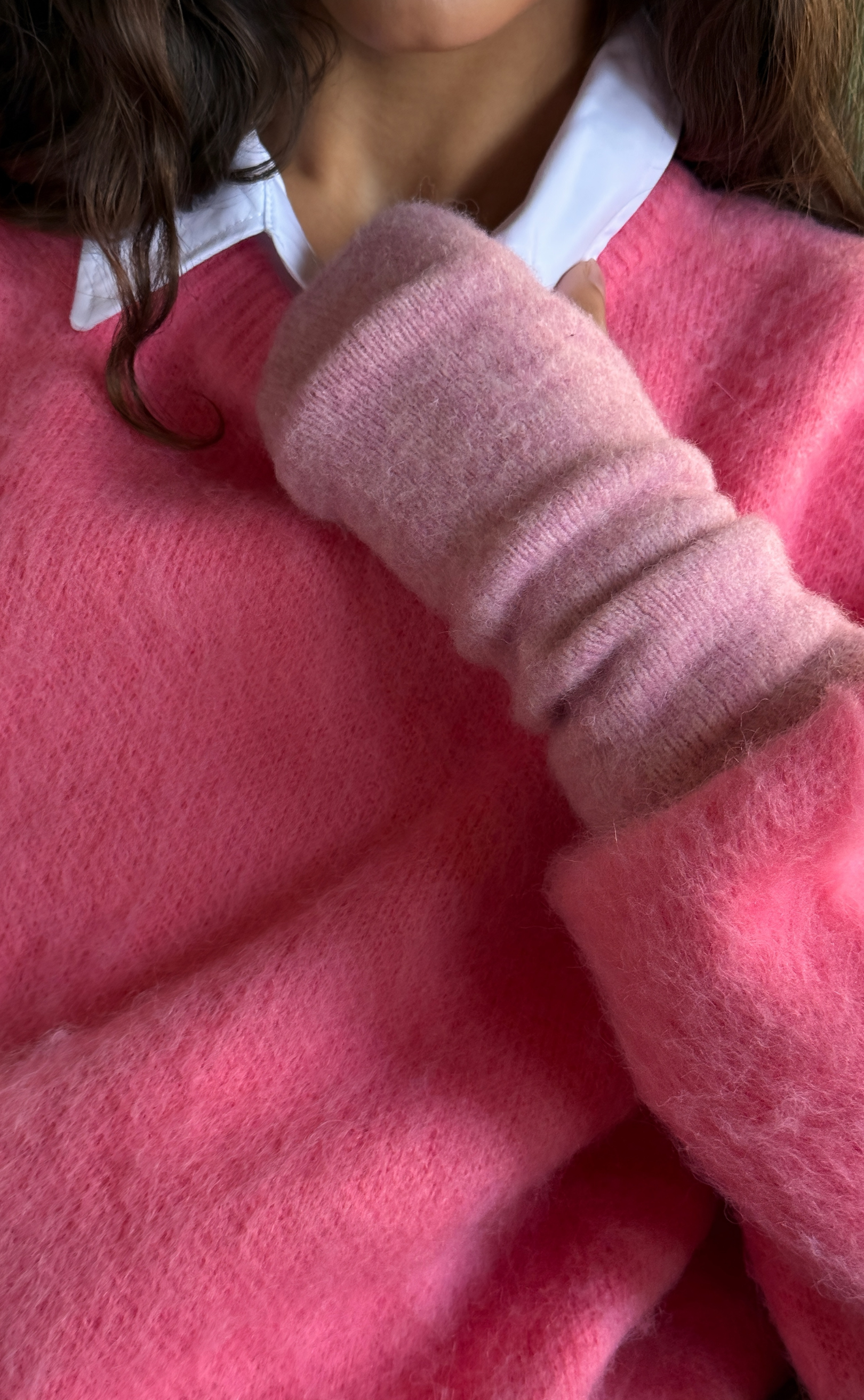 Knit sweater - Pink Mousse