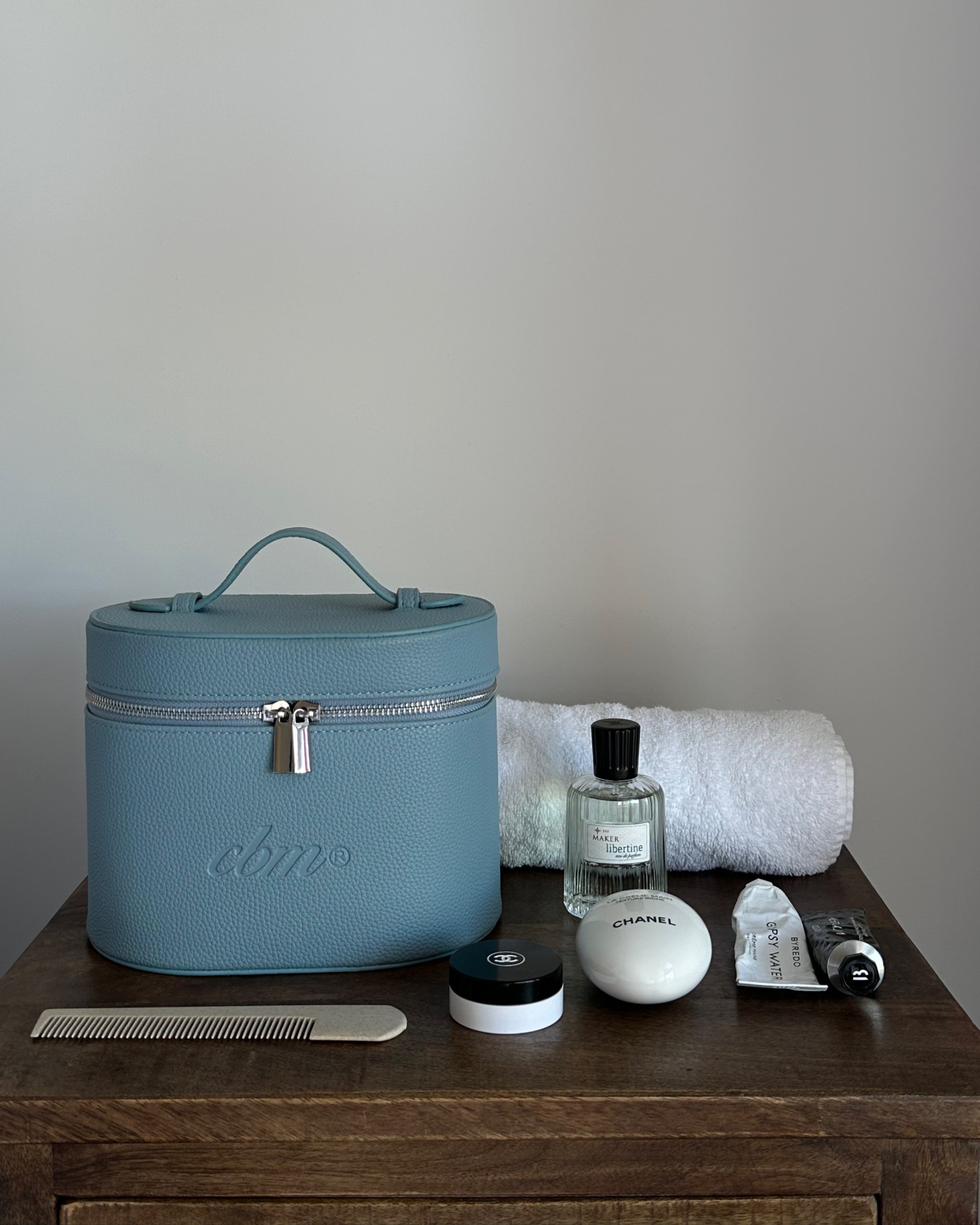 Vanity Case - Powder Blue