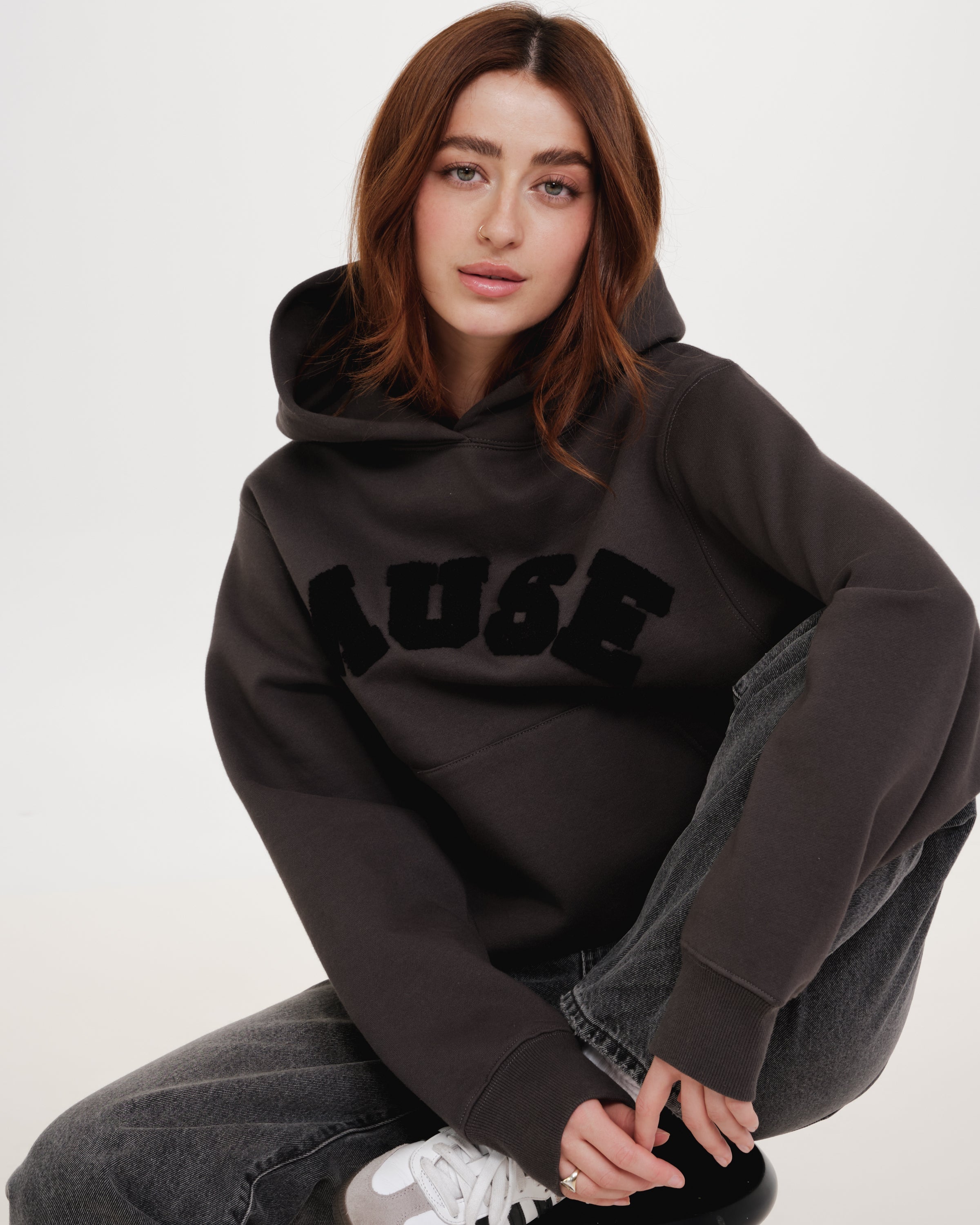 Heavyweight Chenille Hoodie - Graphite