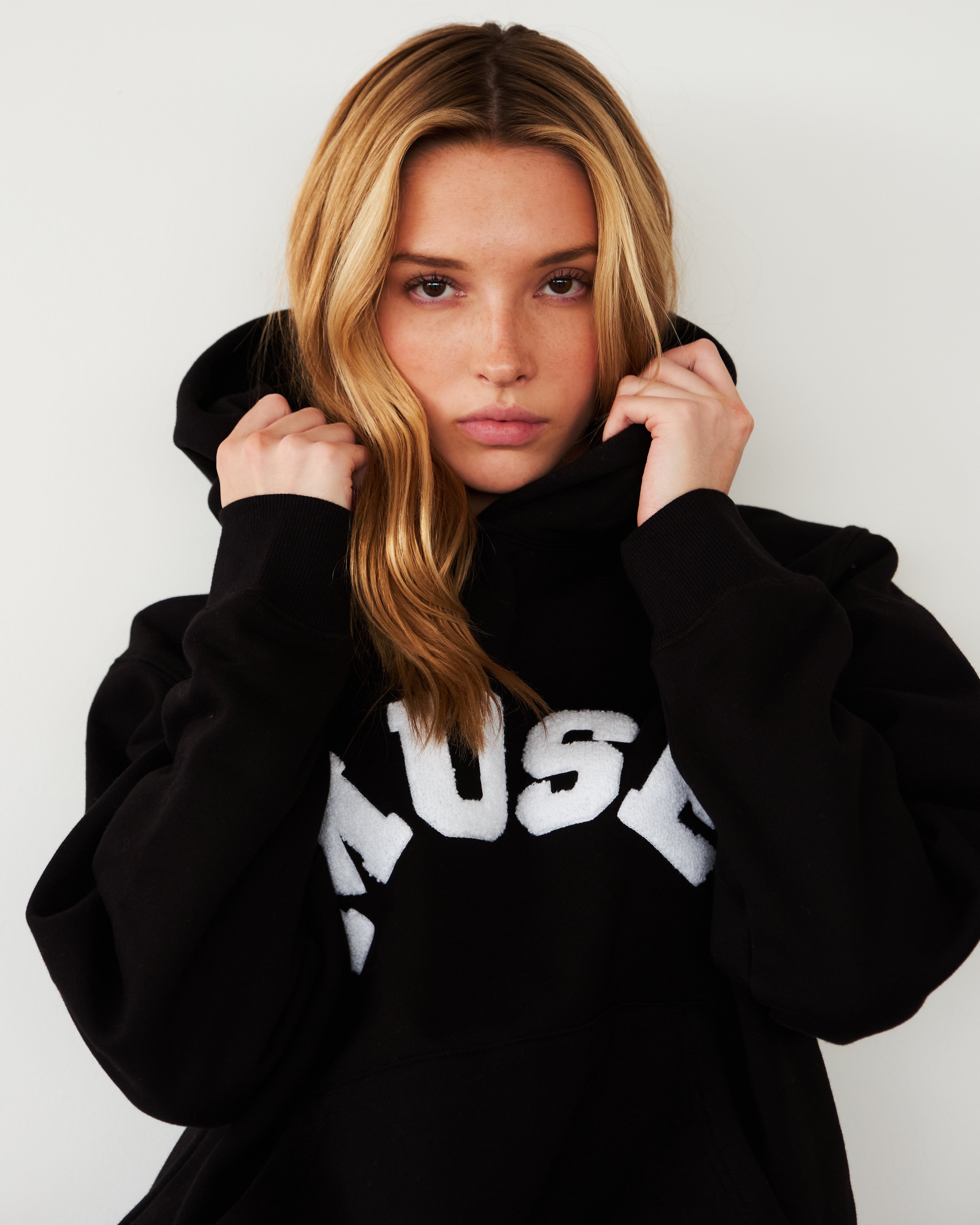 Heavyweight Chenille Hoodie - Midnight