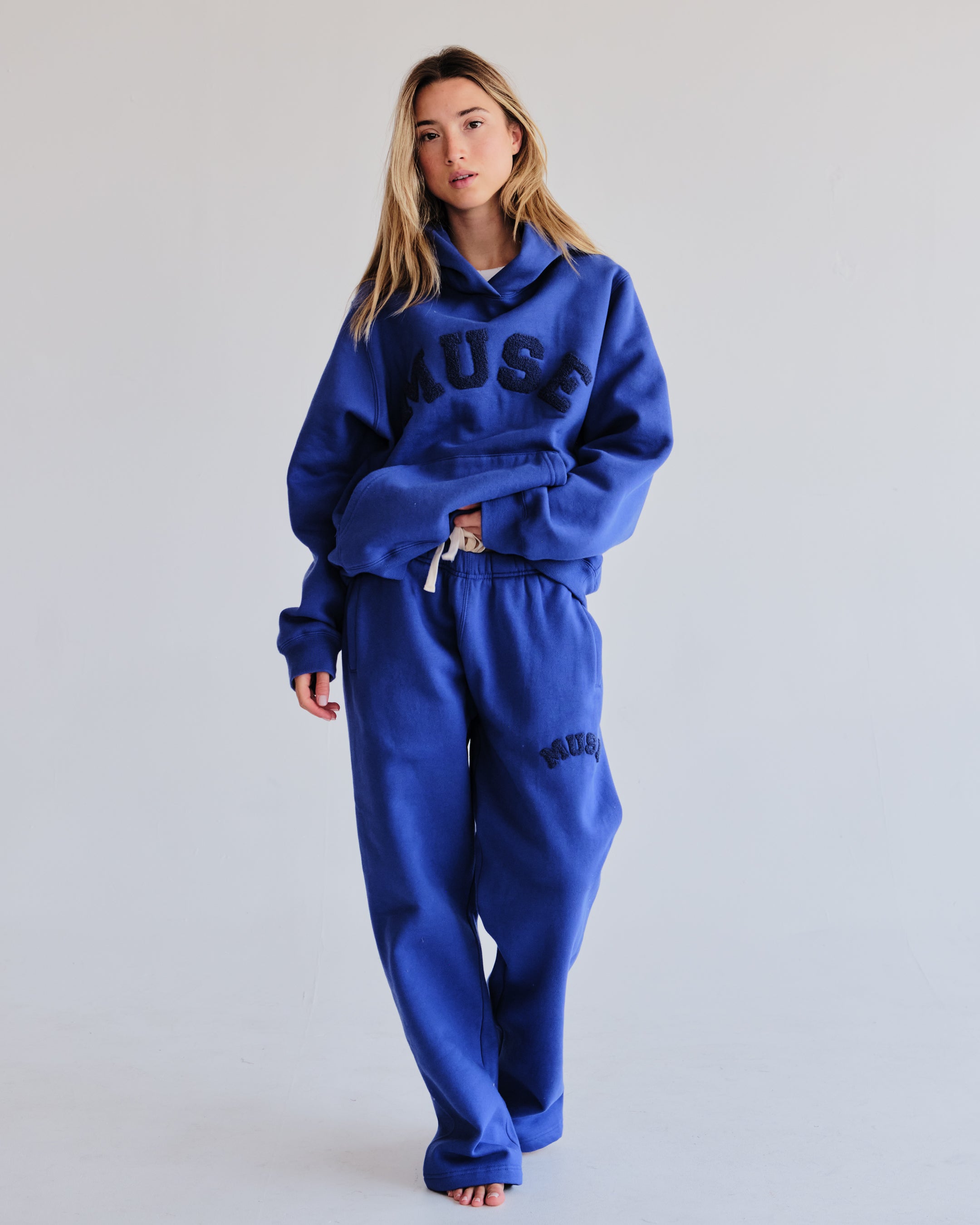 Heavyweight Chenille Set - Blueberry