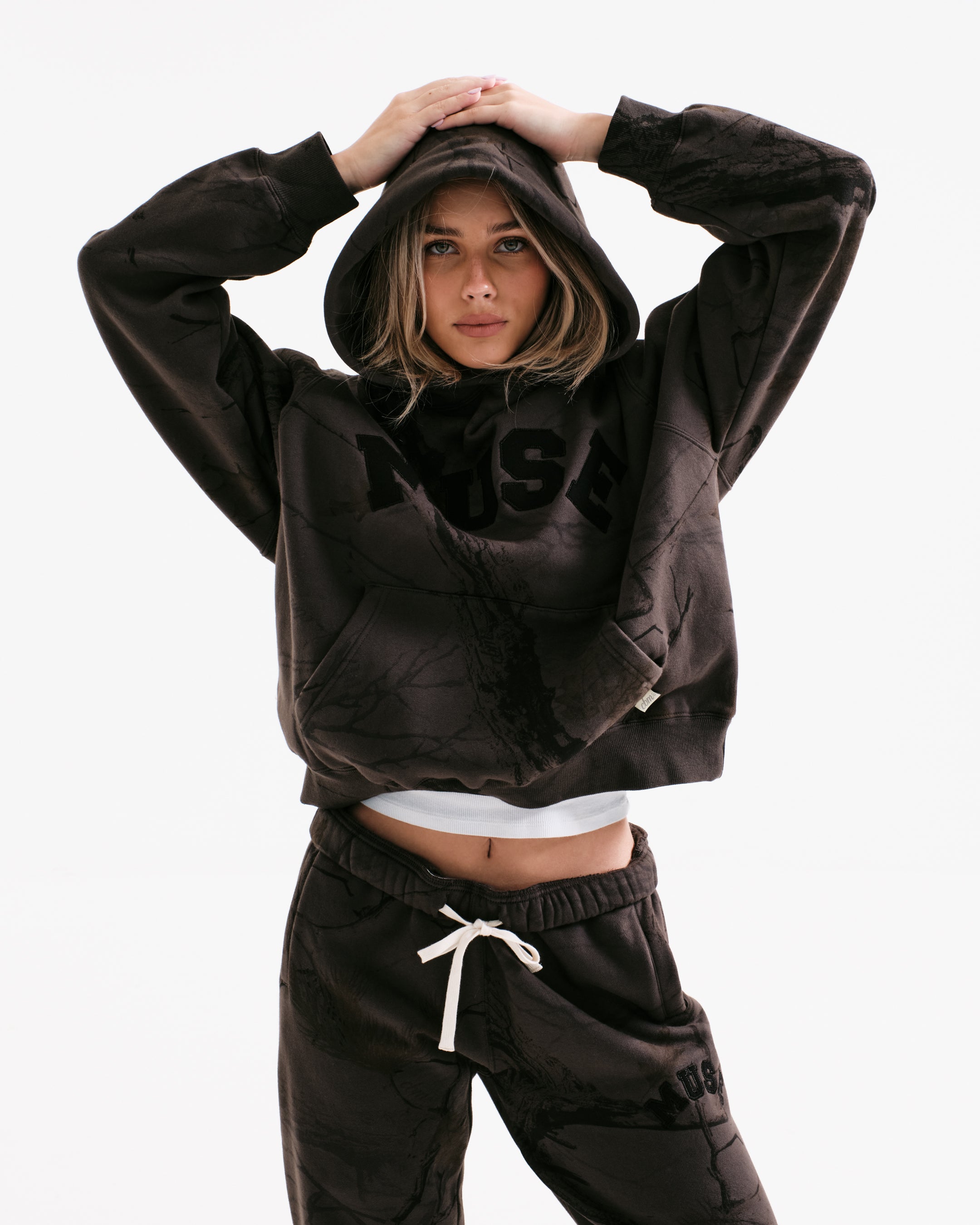 Heavyweight Camo Hoodie - Black Edition