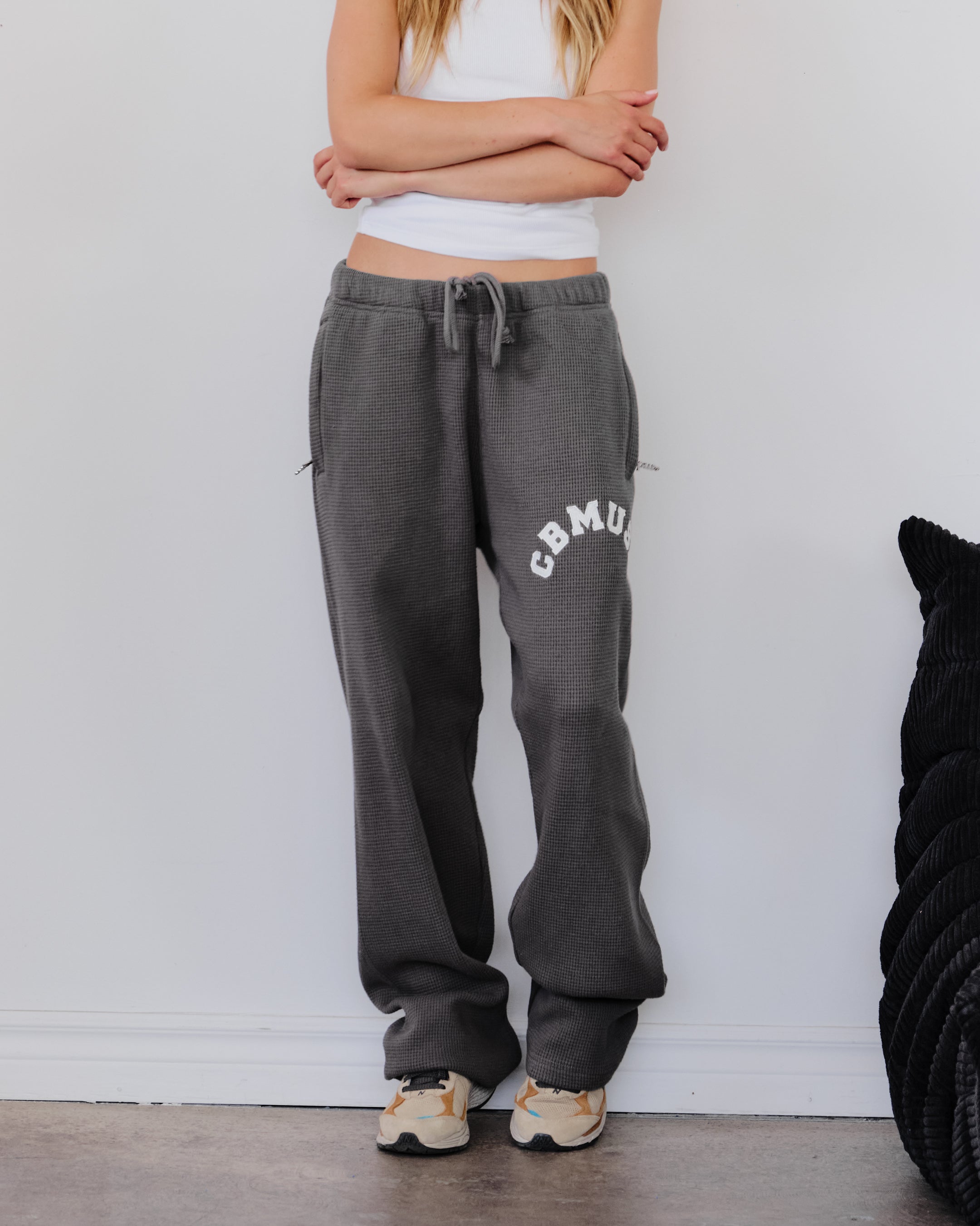 Waffle Pants - Truffle