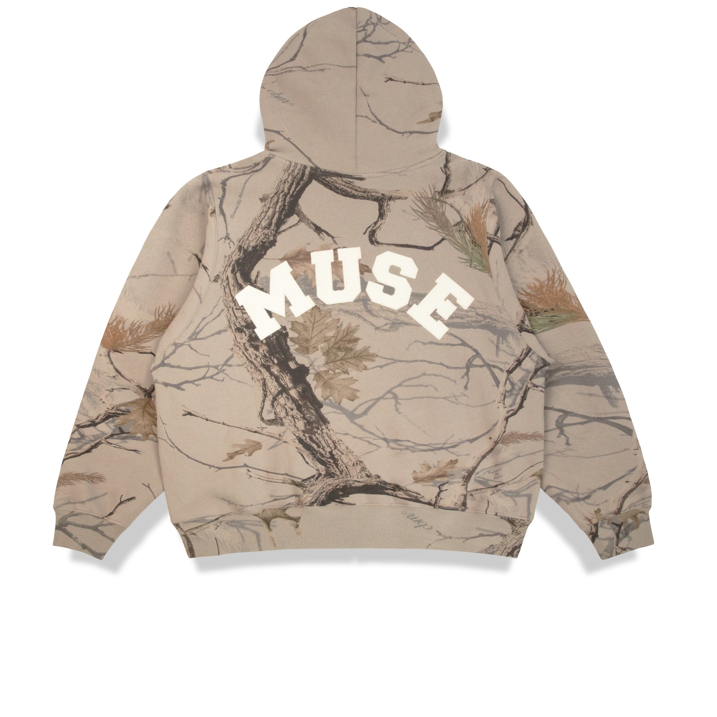 Heavyweight Camo Zip Up - Canyon