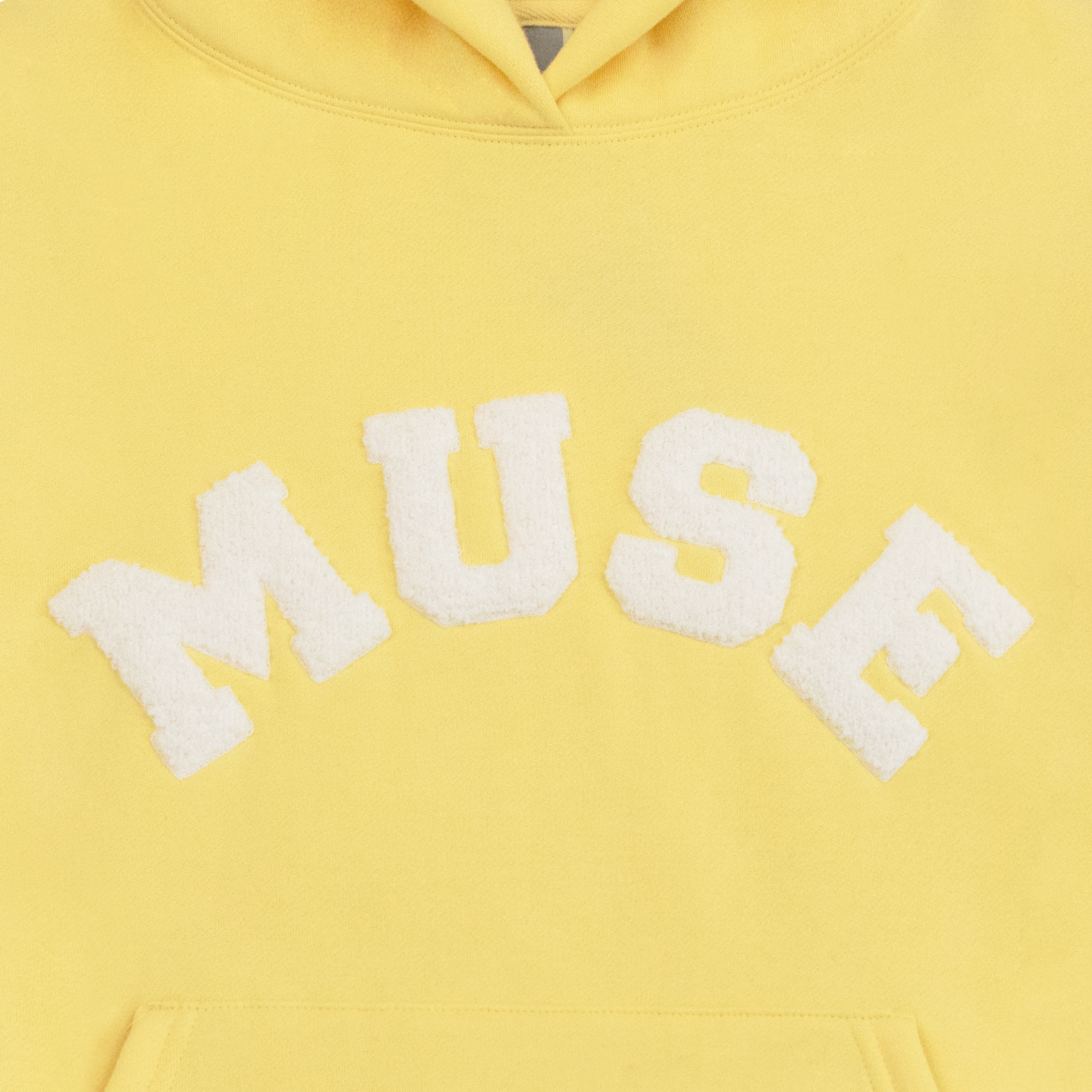 Heavyweight Chenille Hoodie - Butter Cream