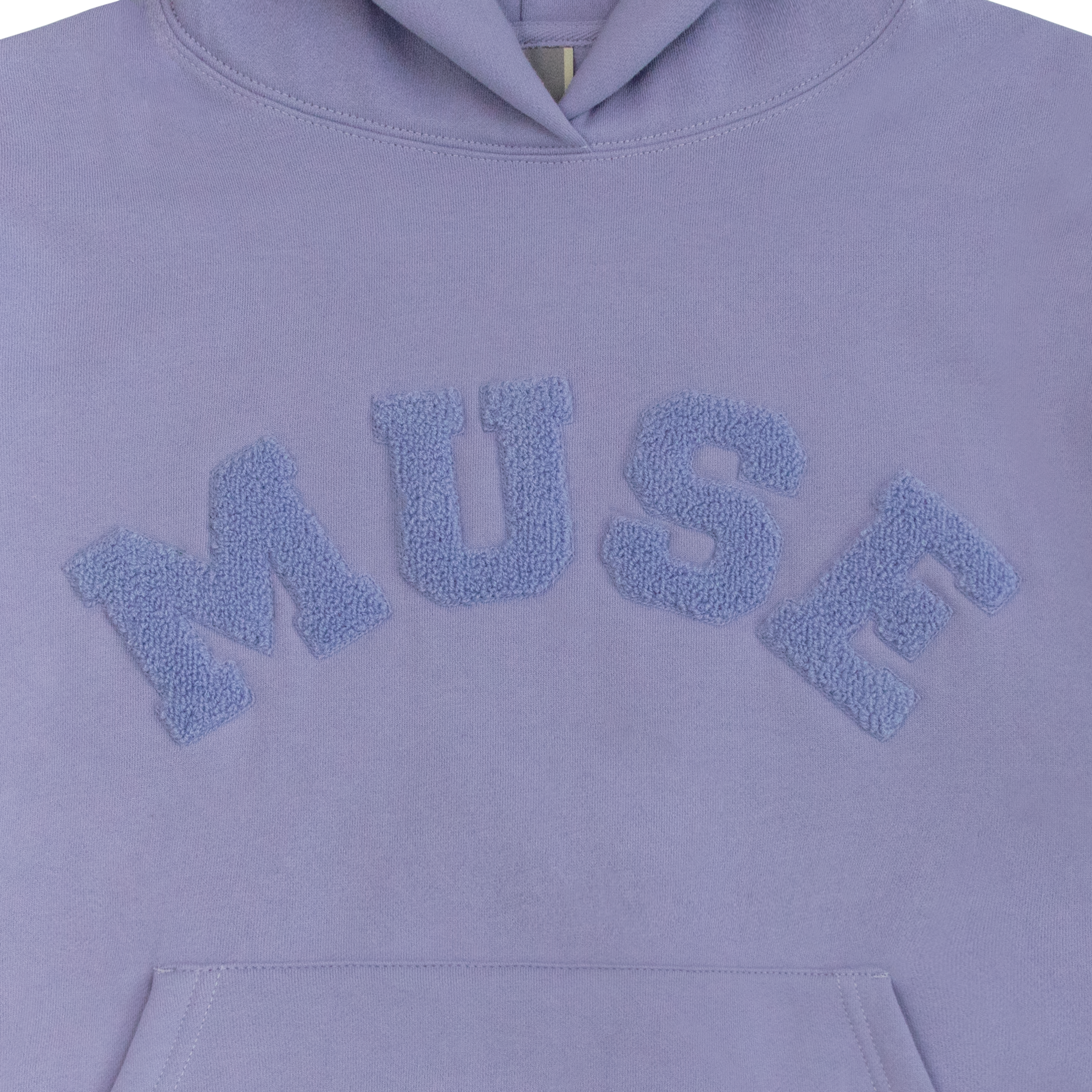Heavyweight Chenille Hoodie - French Lilac