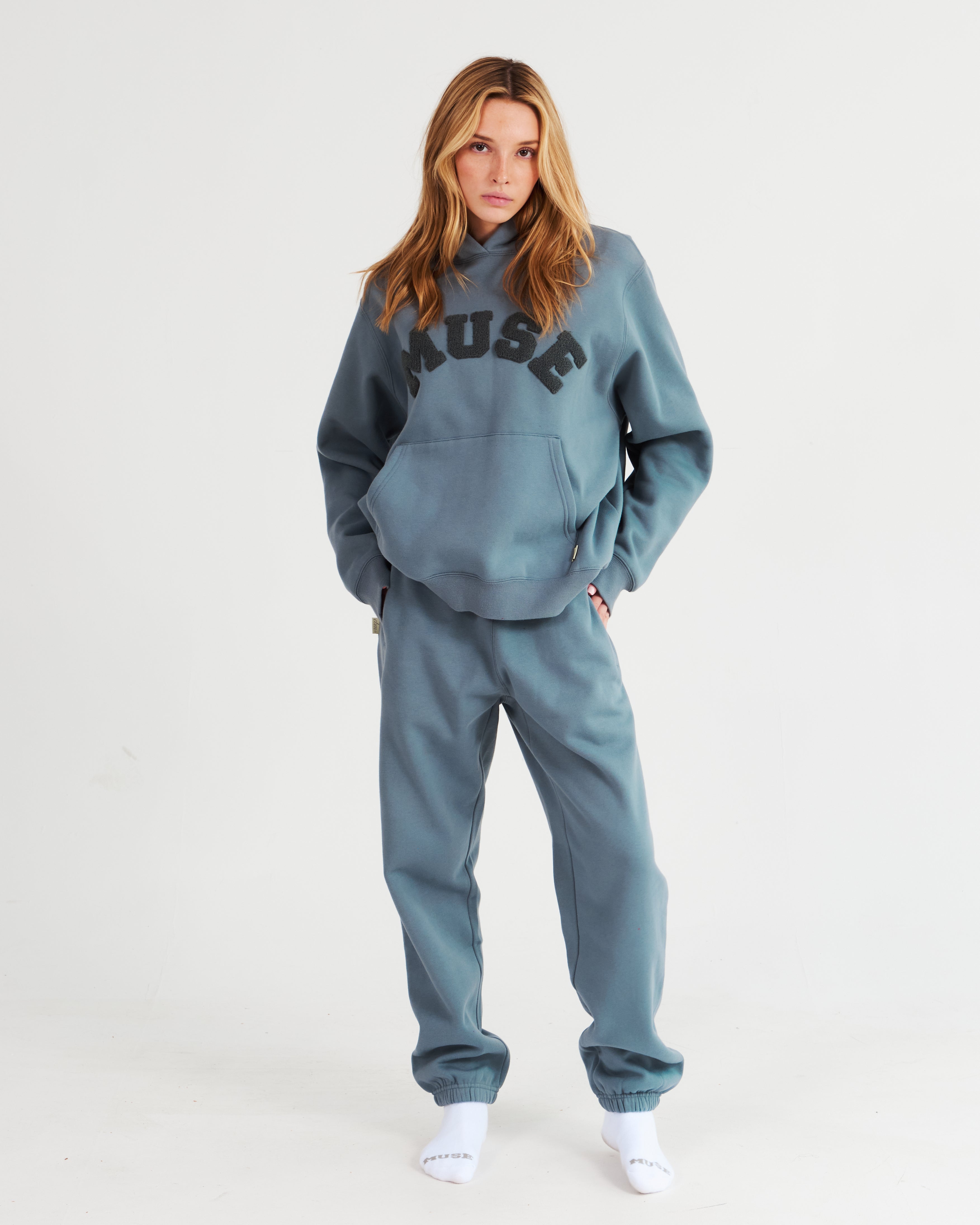 Heavyweight Joggers - Indigo