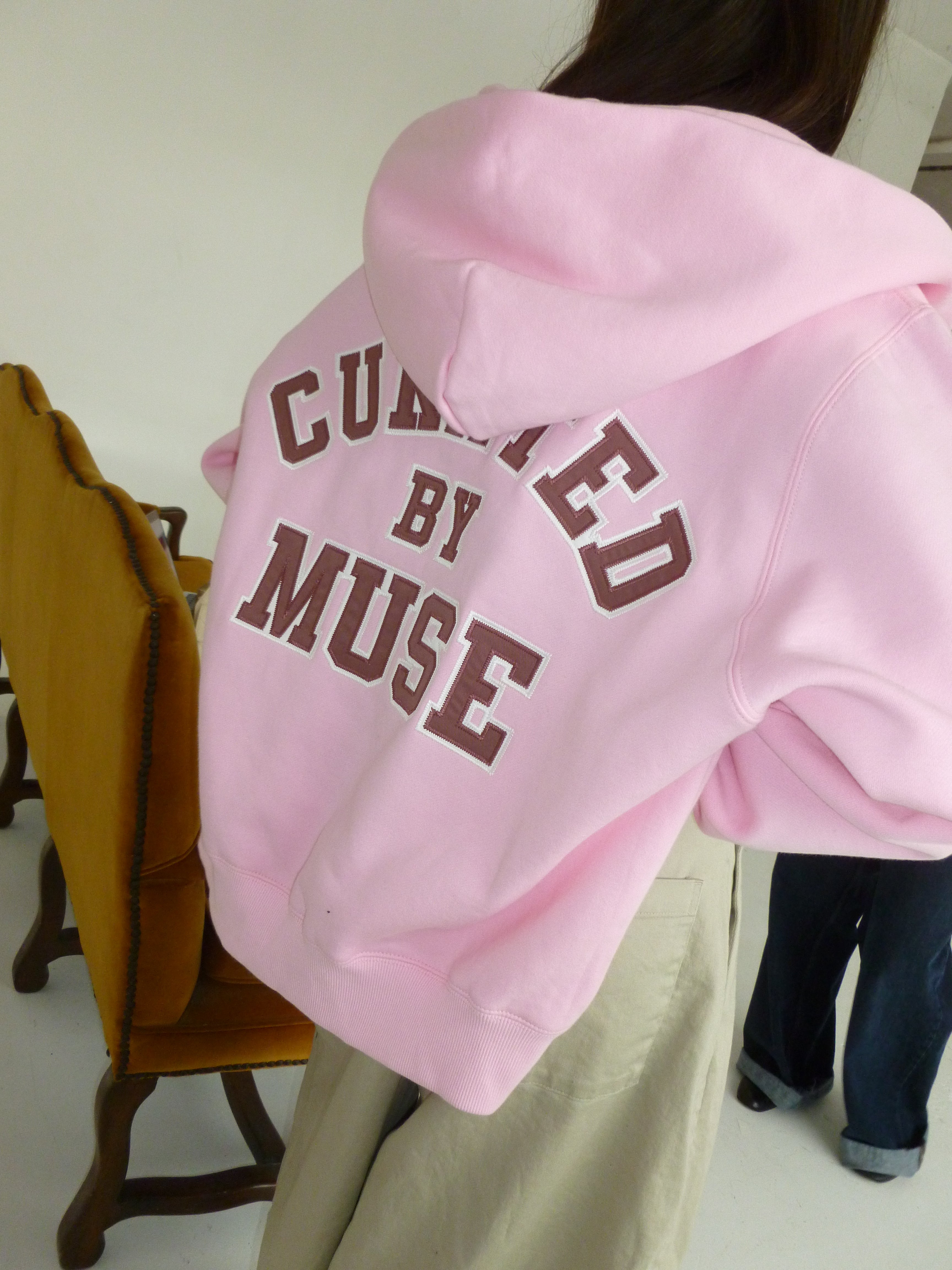 Heavyweight Zip Up - Baby Pink