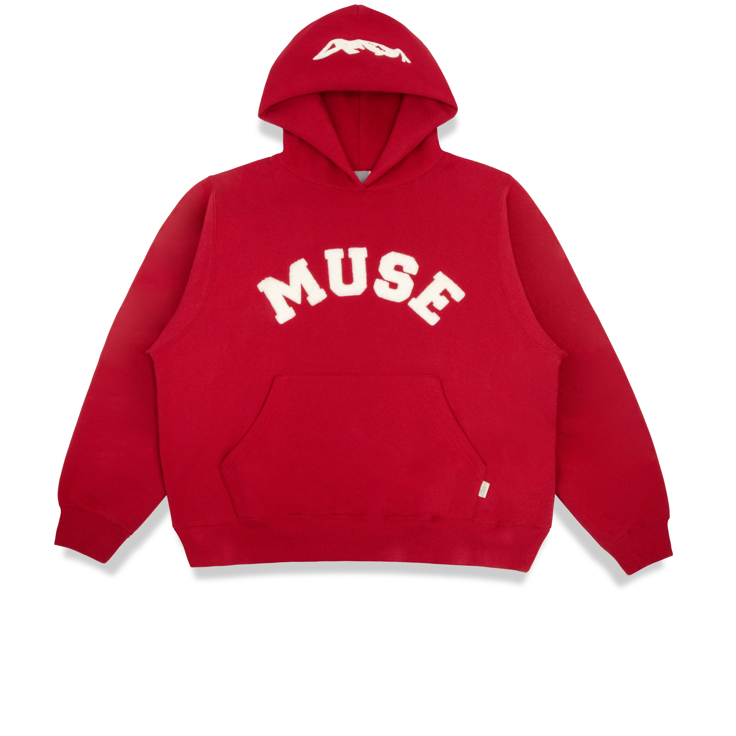 Heavyweight Chenille Hoodie - Ivy Red
