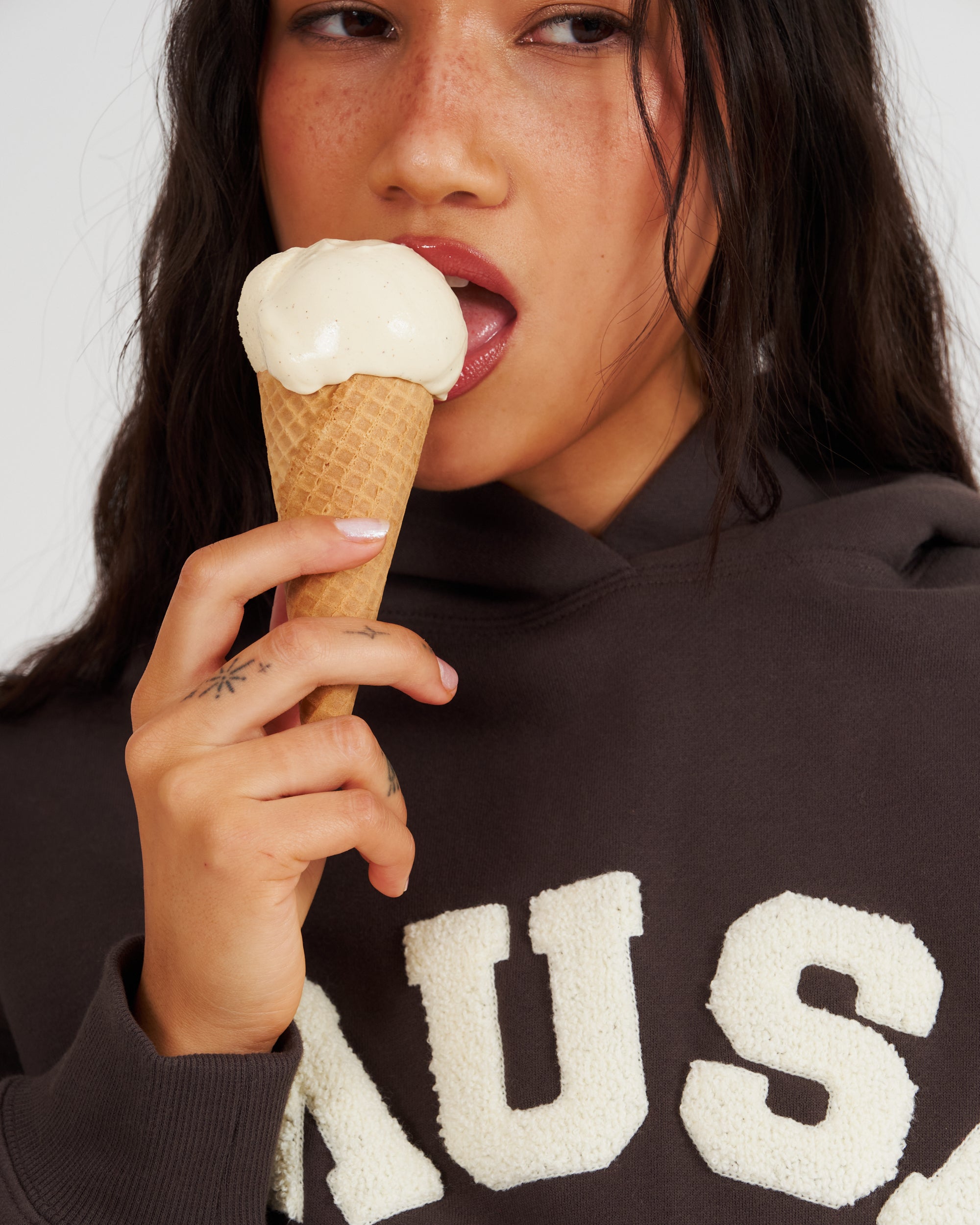 Heavyweight Chenille Hoodie - Steel