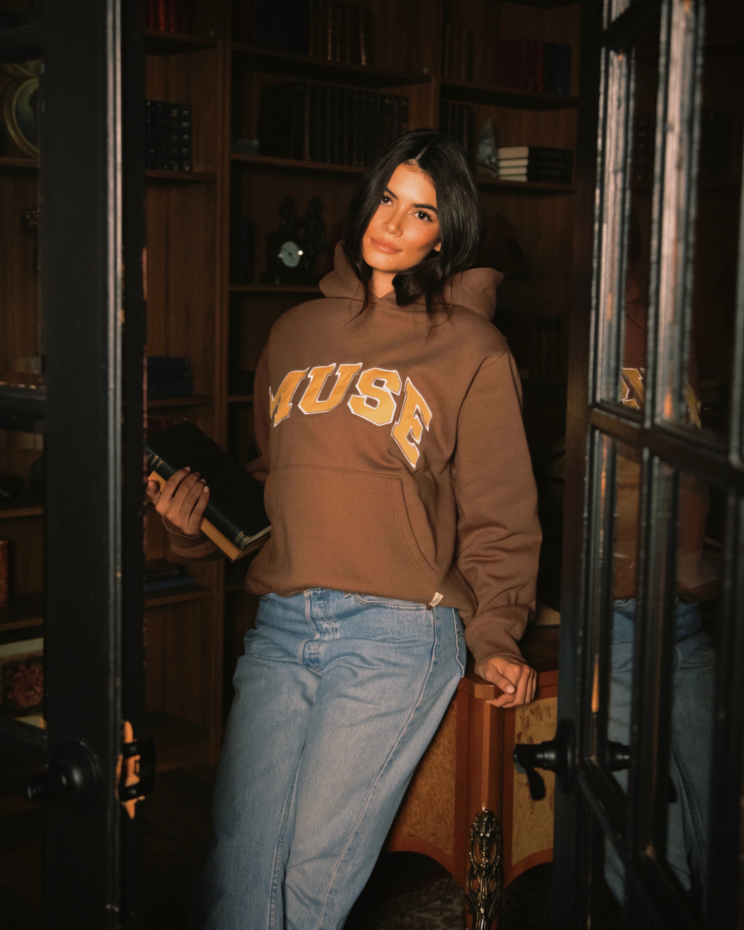 Heavyweight Scholar Hoodie - Mocha Butter