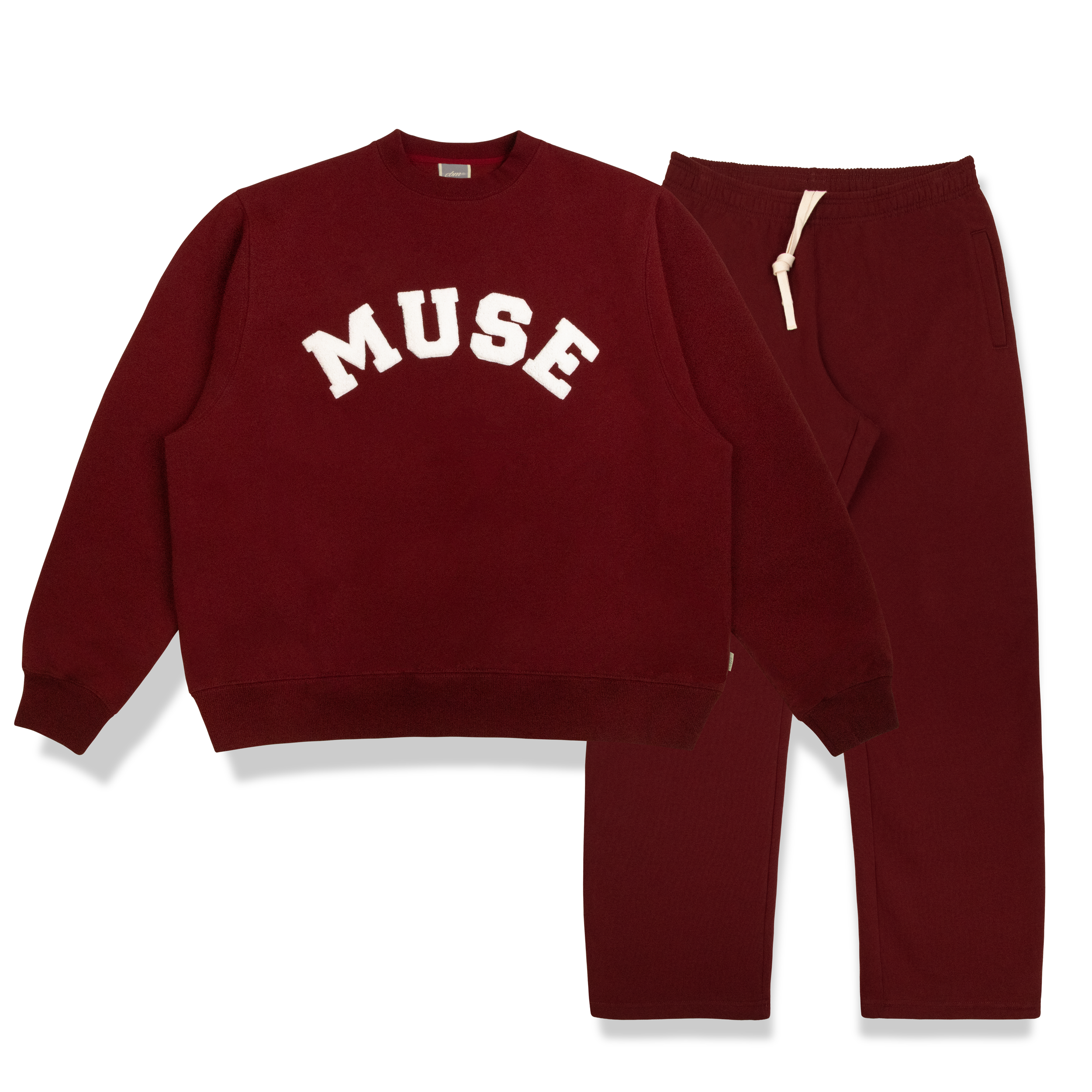 Heavyweight Chenille Sweatshirt Bundle - Wine