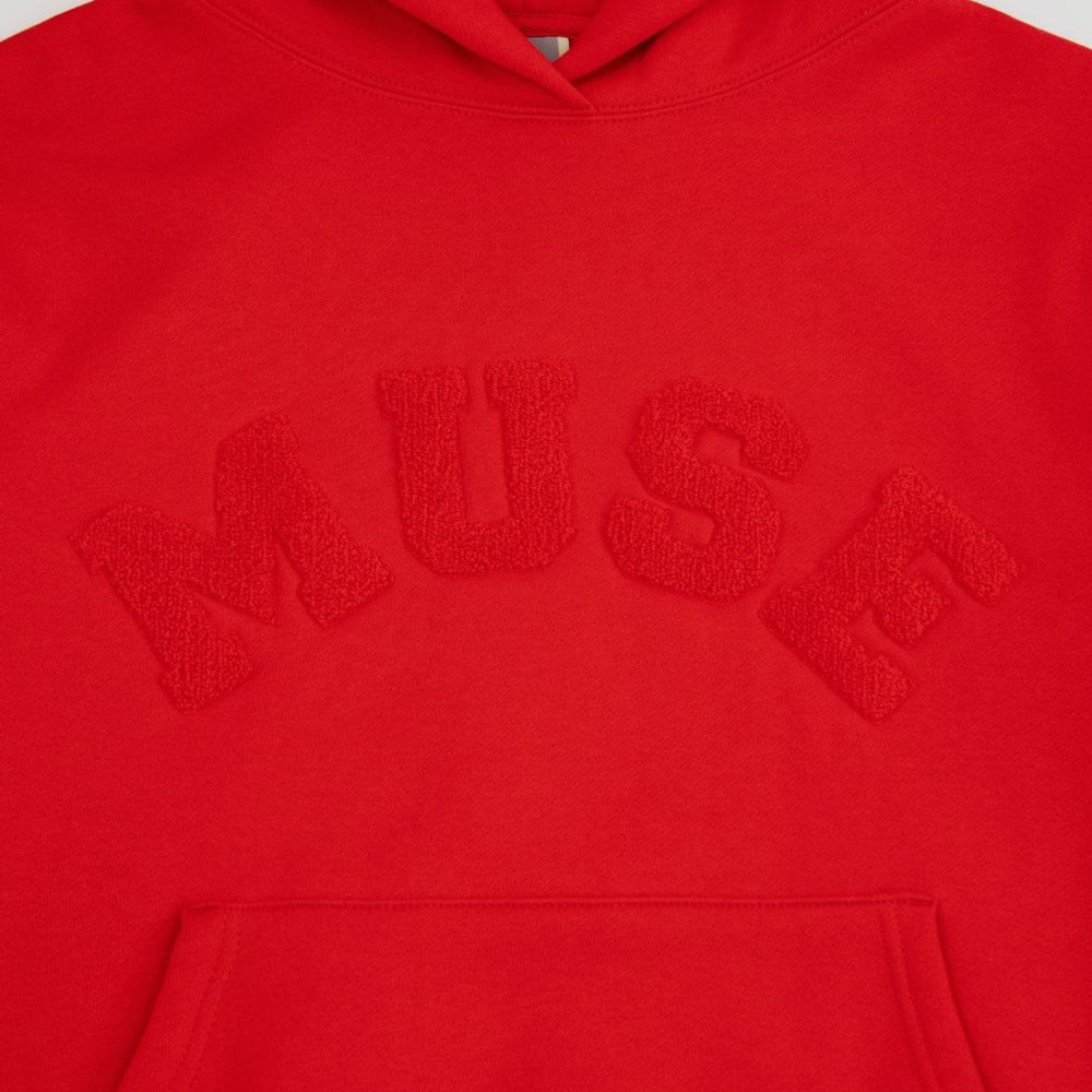 Heavyweight Chenille Hoodie - Strawberry Glaze
