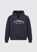 Athletics V-Neck Hoodie - Navy Club