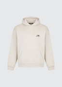 French Terry Hoodie - Bone