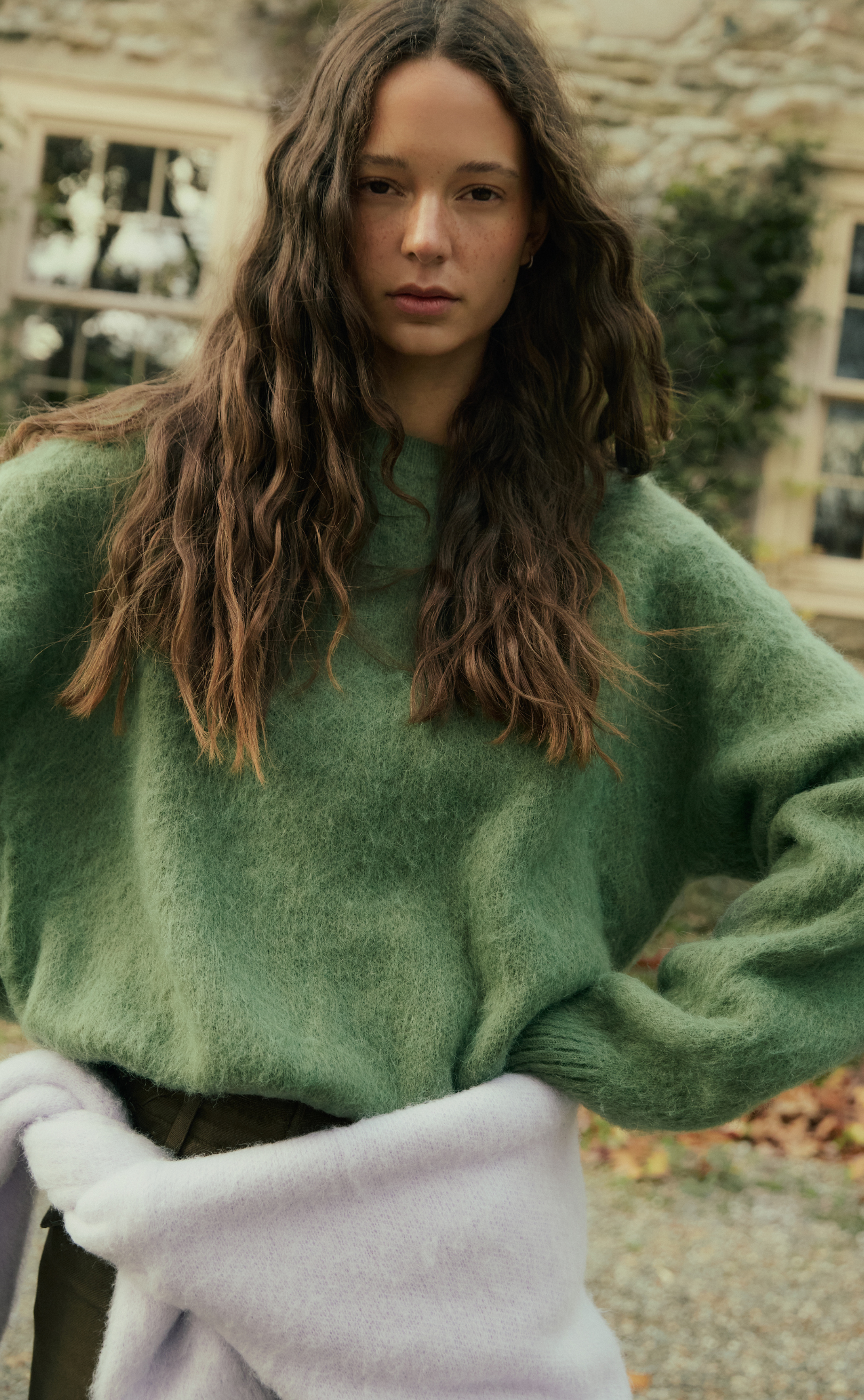 Knit sweater - Matcha Whip