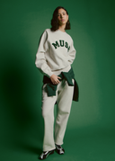 Heavyweight Straight Joggers - Alabaster