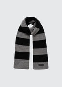Knit Scarf - Heather/Black