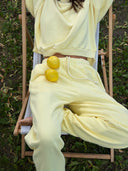 French Terry Joggers - Lemonade