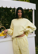 French Terry Joggers - Lemonade