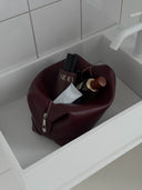The Burgundy Toiletry Bag