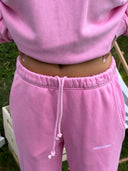 French Terry Joggers - Pink Lemonade