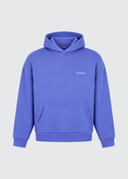 French Terry Hoodie - Blue Raspberry