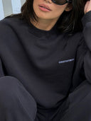 French Terry Sweatshirt - Blackberry