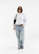 Heavyweight Chenille Hoodie - Pearl
