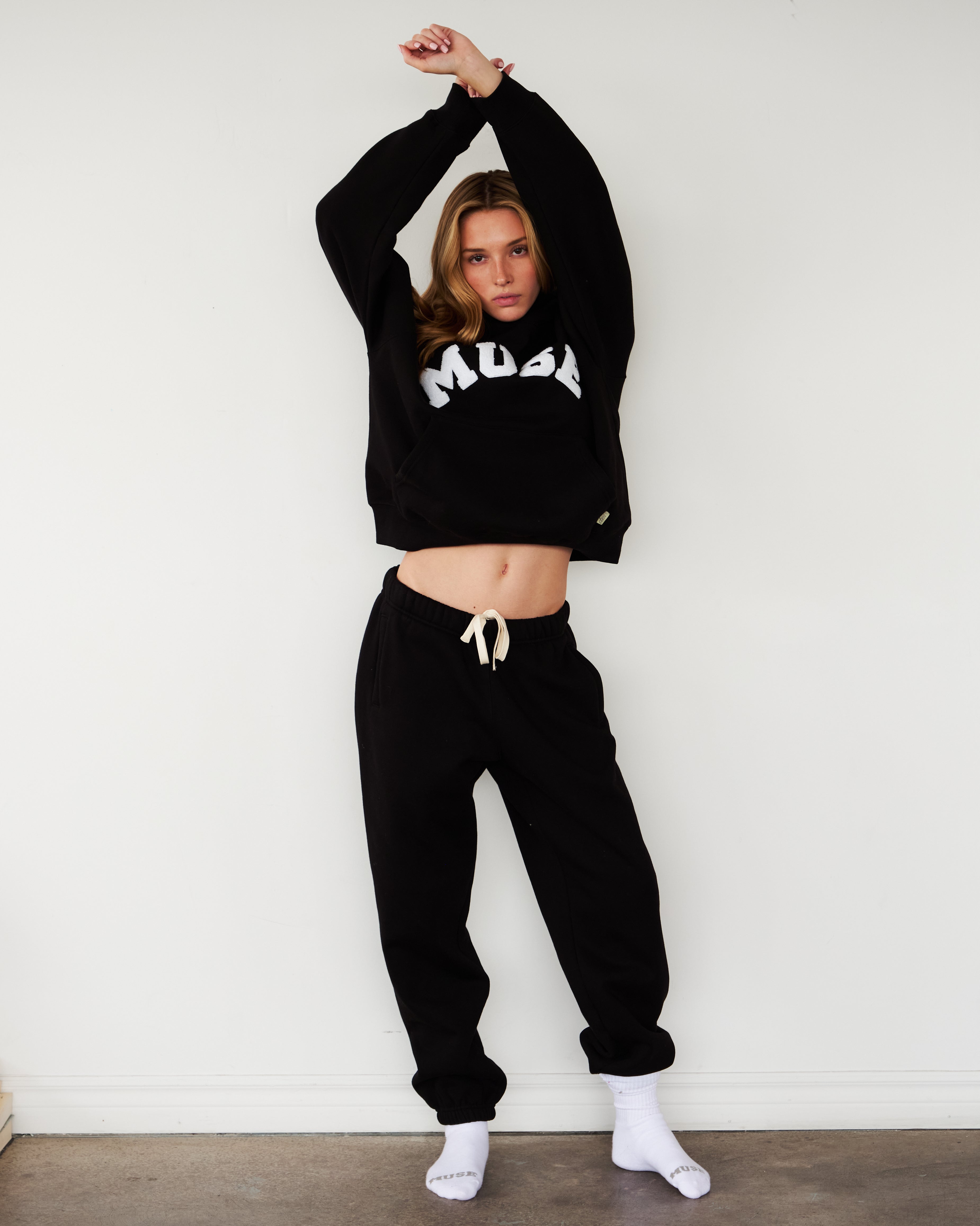 Heavyweight Chenille Hoodie - Midnight