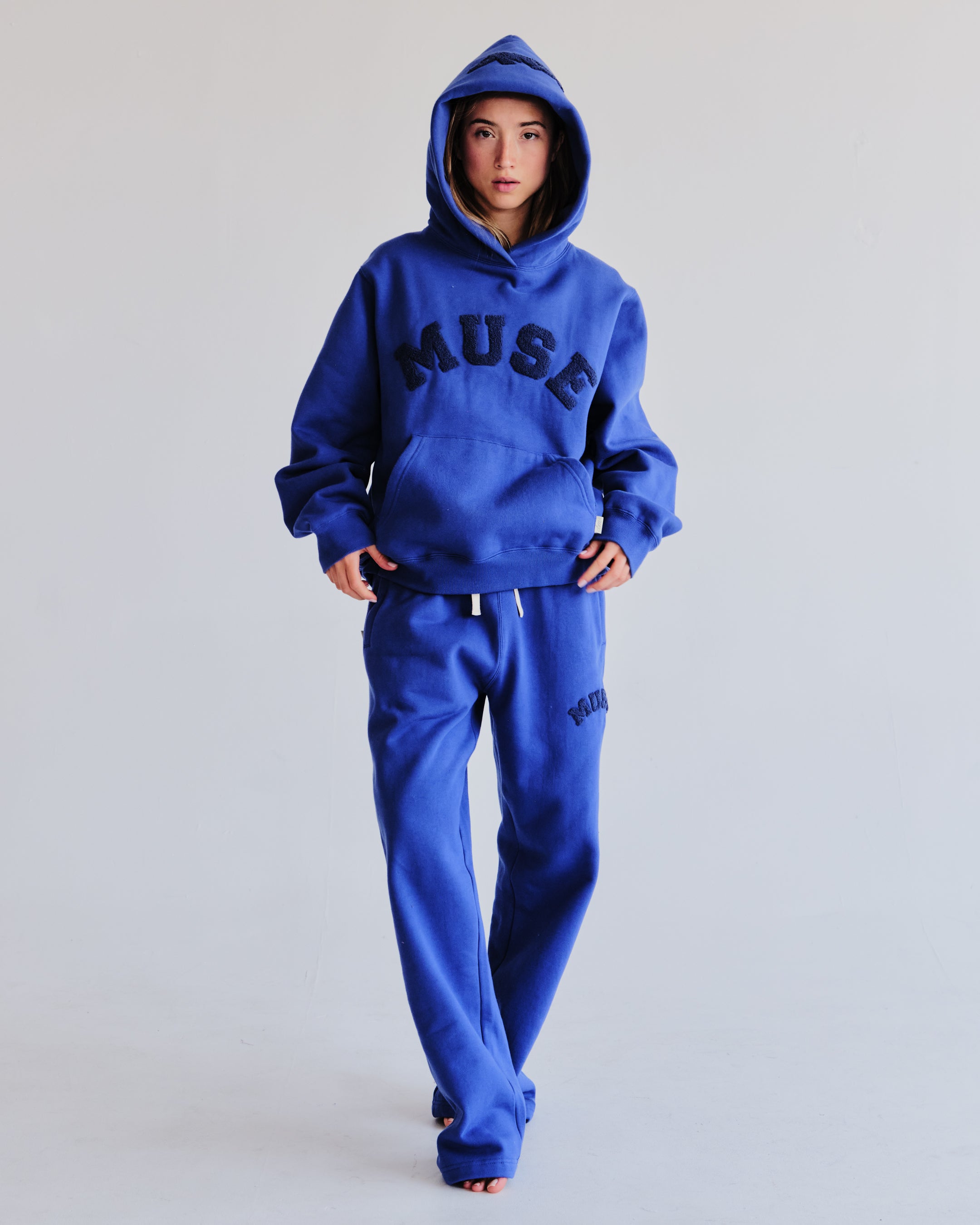 Heavyweight Chenille Set - Blueberry