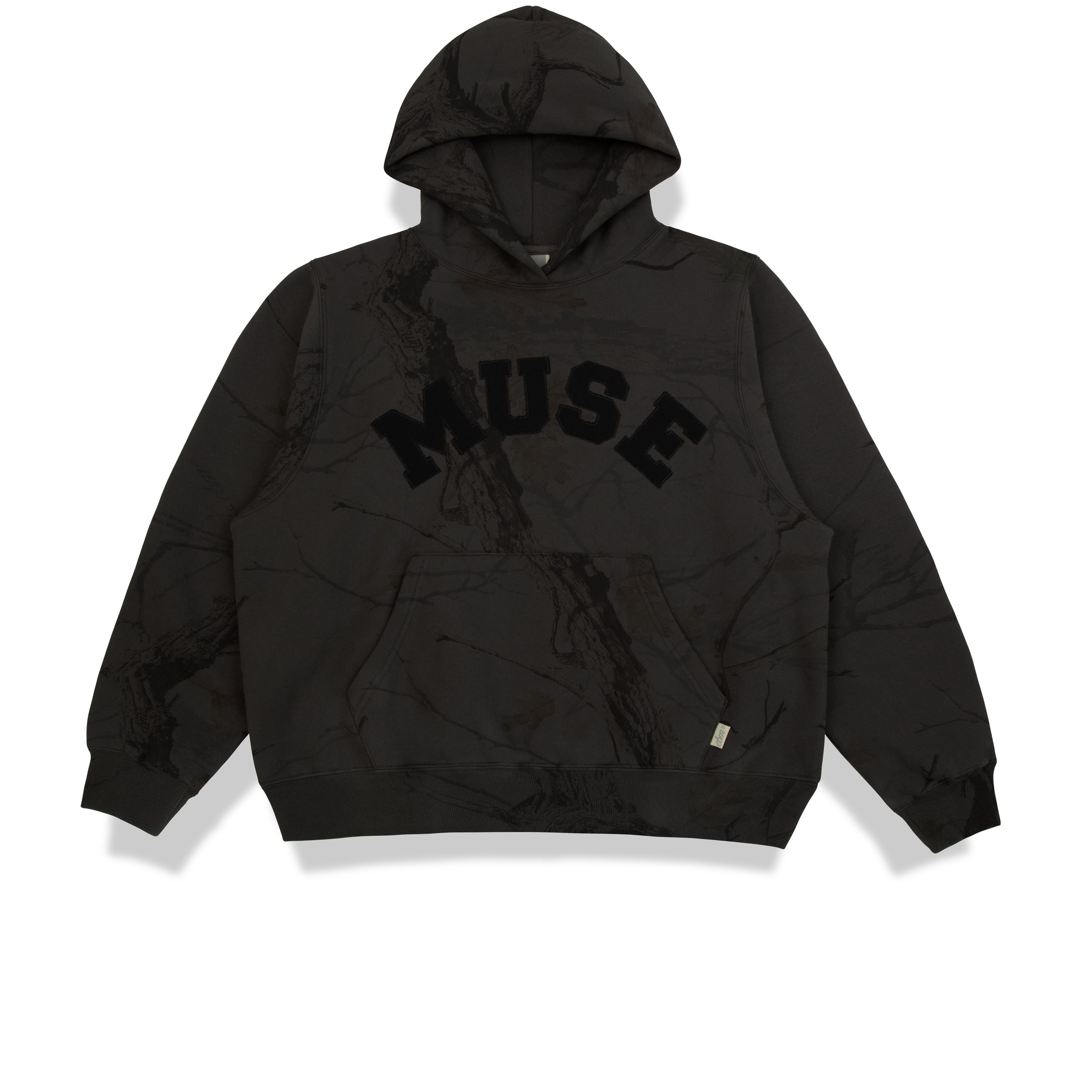 Heavyweight Camo Hoodie - Black Edition