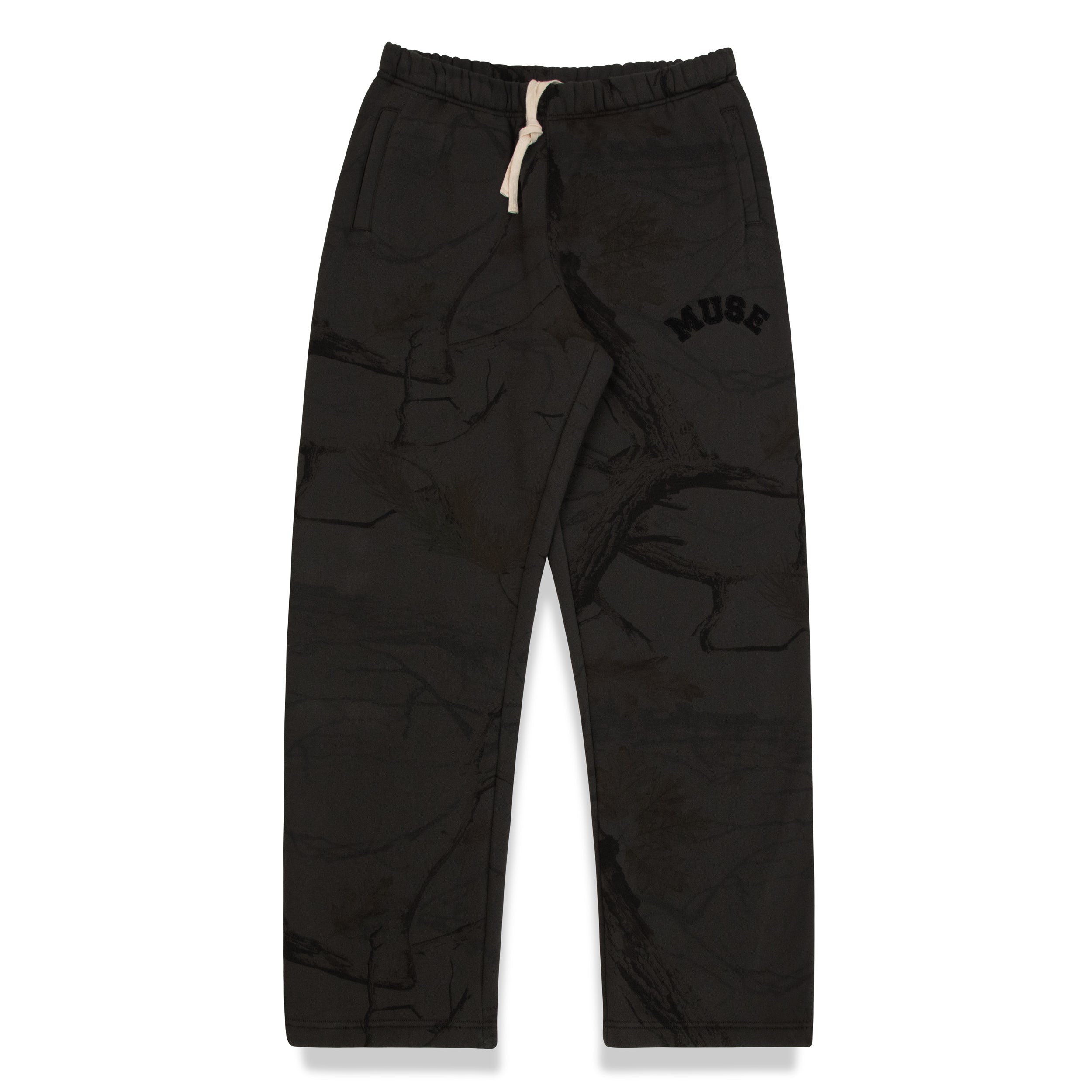 Heavyweight Camo Joggers - Black Edition