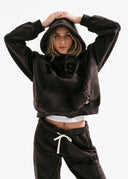 Heavyweight Camo Hoodie - Black Edition