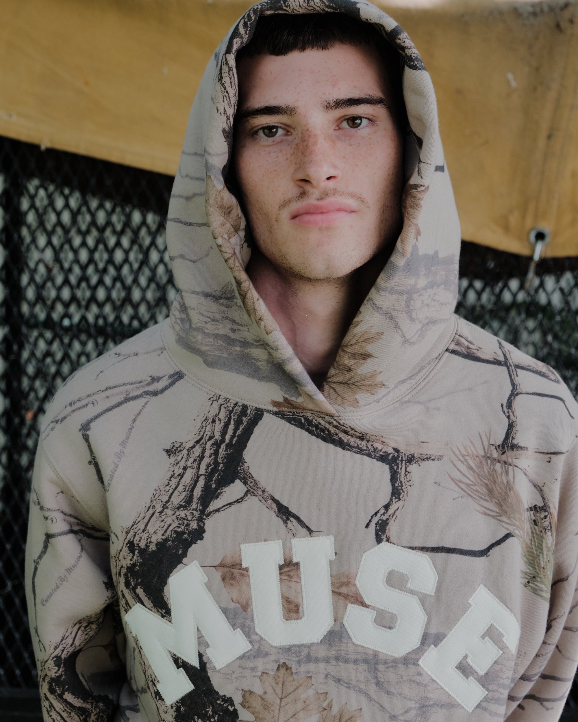 Heavyweight Camo Hoodie - Canyon