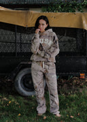 Heavyweight Camo Hoodie Set - Canyon
