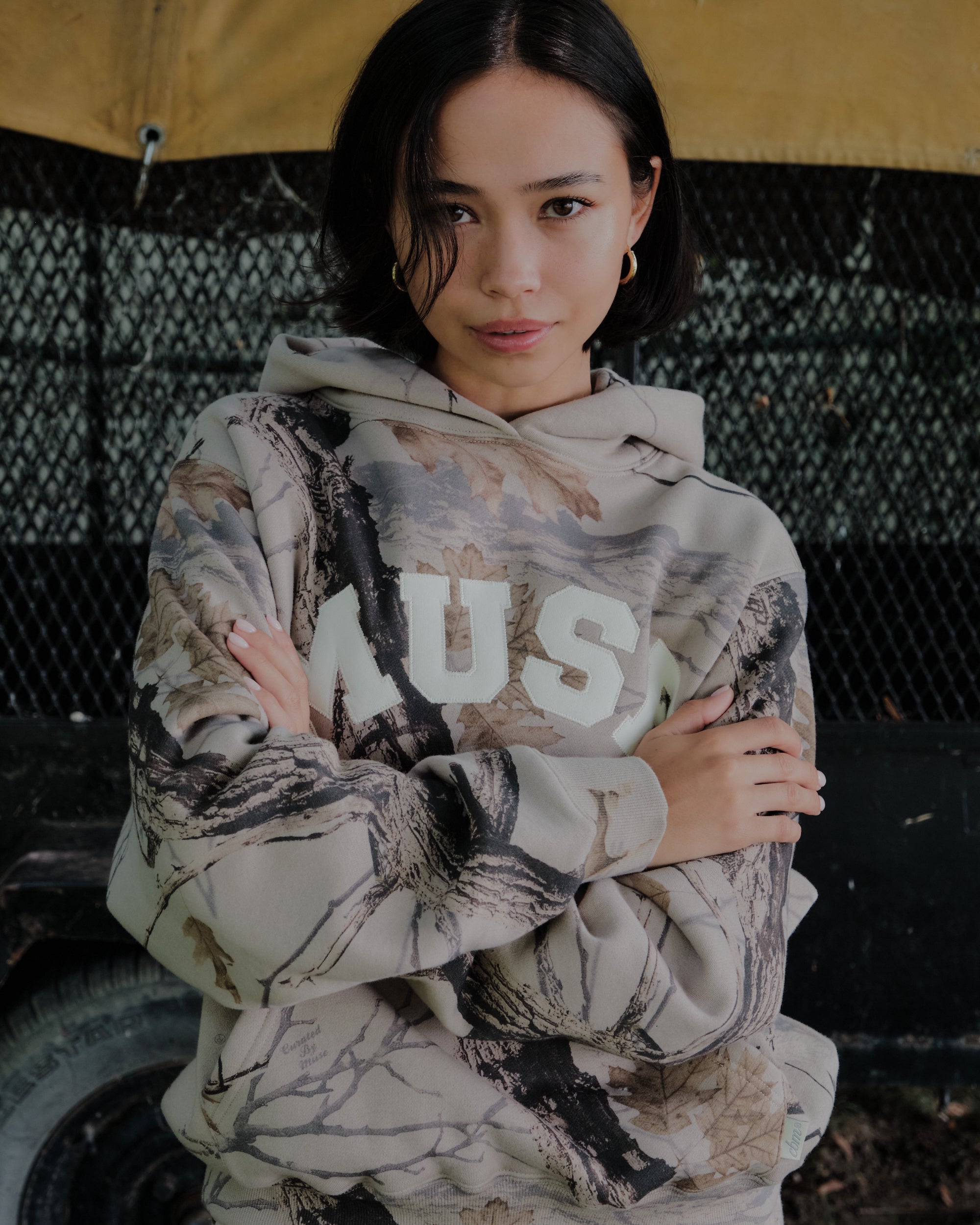 Heavyweight Camo Hoodie - Canyon