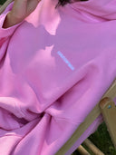 French Terry Hoodie - Pink Lemonade