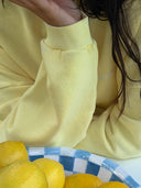 French Terry Sweatshirt - Lemonade