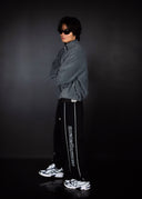 Polar Fleece Zip Up - Charcoal
