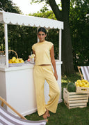 Soft Cotton Mini Tee - Sunflower