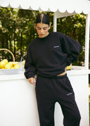 French Terry Sweatshirt - Blackberry