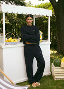 French Terry Joggers - Blackberry