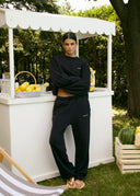 French Terry Joggers - Blackberry