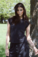 Soft Cotton Mini Tee - Iris