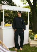 French Terry Sweatshirt - Blackberry